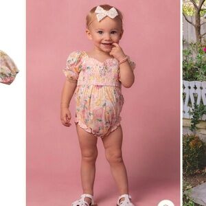 Ivy City Co Roselyn Infant Bubble Romper